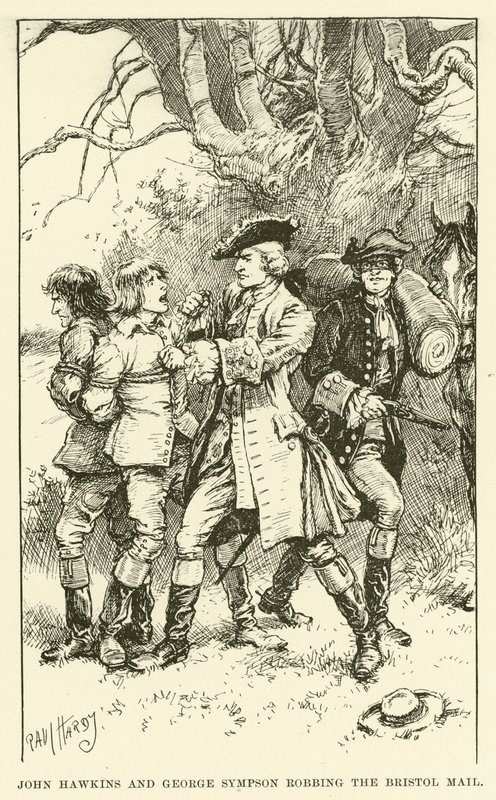 John Hawkins und George Sympson berauben die Bristol Post von Paul Hardy