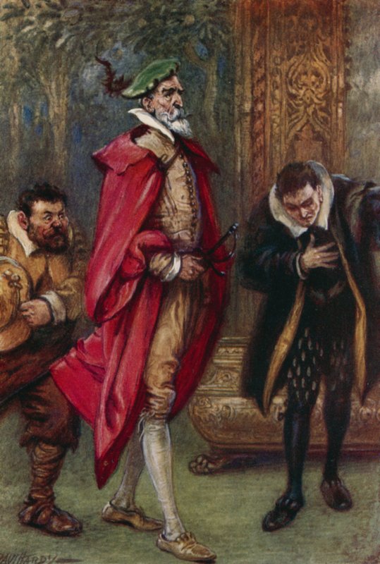 So ausgerüstet betrat er den Staatsraum von Paul Hardy