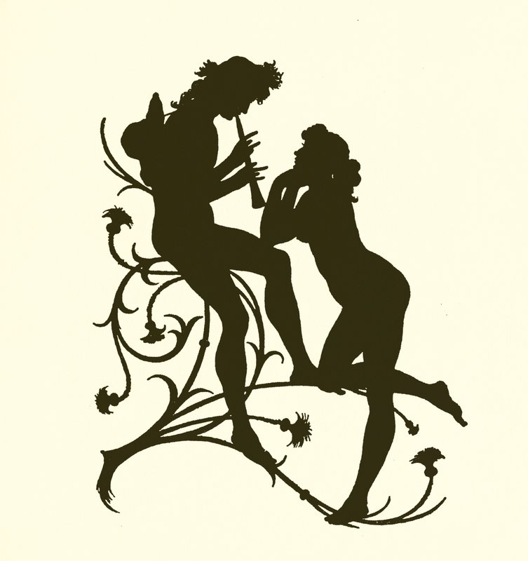 Ein Sommernachtstraum, Silhouette von Paul Konewka