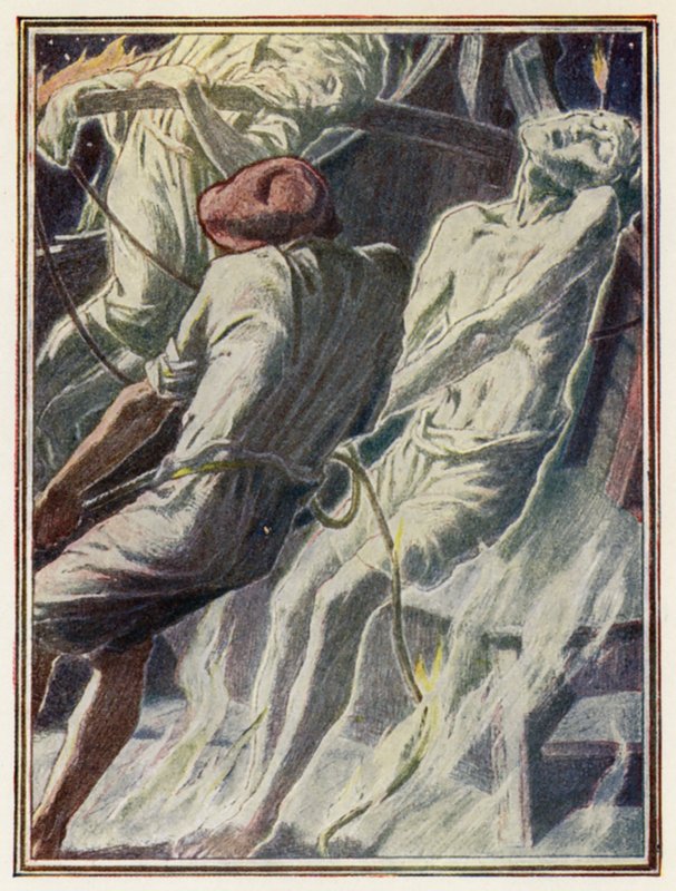 Illustration für Coleridges Der alte Seemann von Paul Vincent Woodroffe