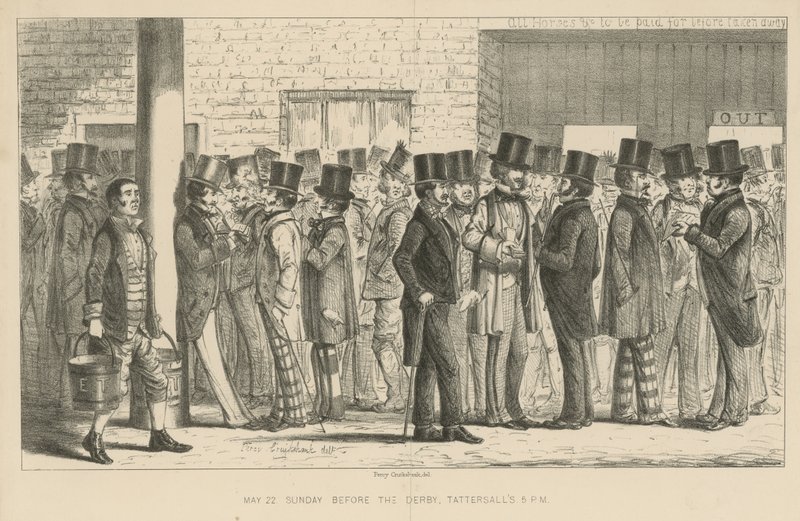 Sonntag vor dem Derby von Percy Cruikshank