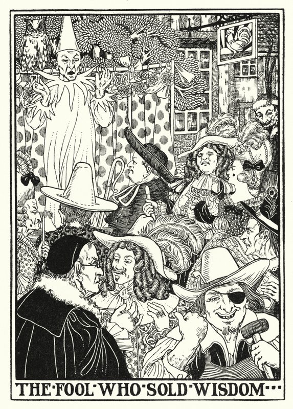 Fabeln von La Fontaine: Der Narr, der Weisheit verkaufte von Percy James Billinghurst