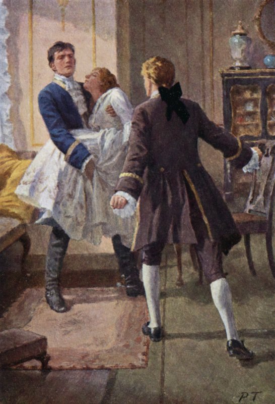 Illustration für Wuthering Heights von Emily Bronte von Percy Tarrant