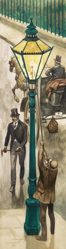 Es war einmal... Straßenbeleuchtung und Lampen in der Tudorzeit von Peter Jackson