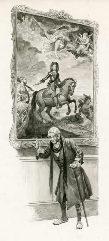 Der Herzog von Marlborough als alter Mann von Peter Jackson
