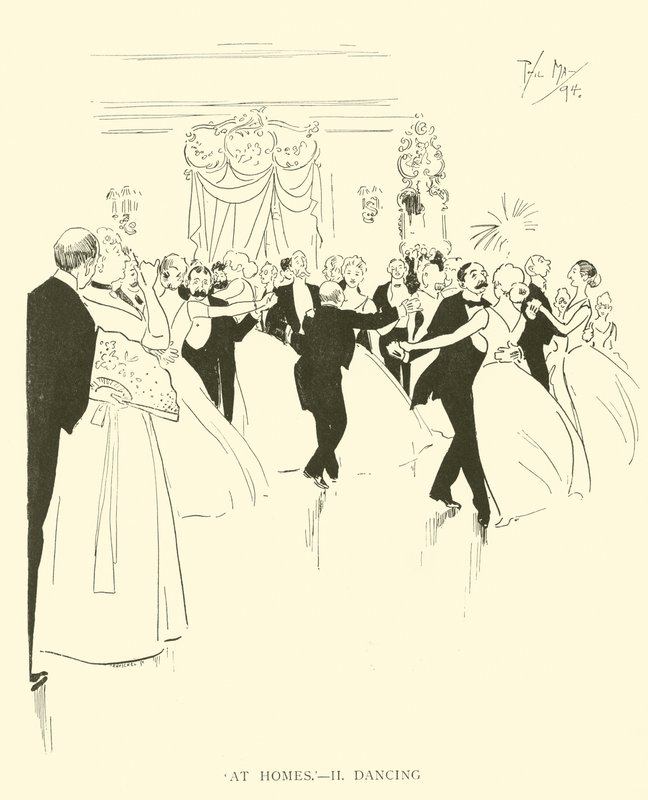 Karikatur von Phil May, aus den 1890er Jahren von Phil May