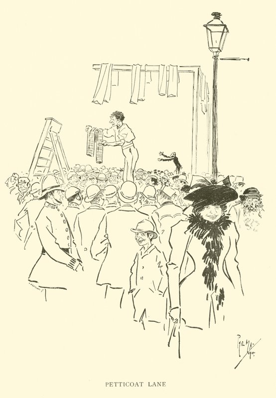 Karikatur von Phil May, aus den 1890er Jahren von Phil May