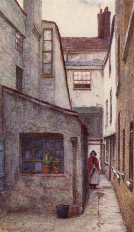 Passage Nordseite von Holborn, 1897 von Philip Norman