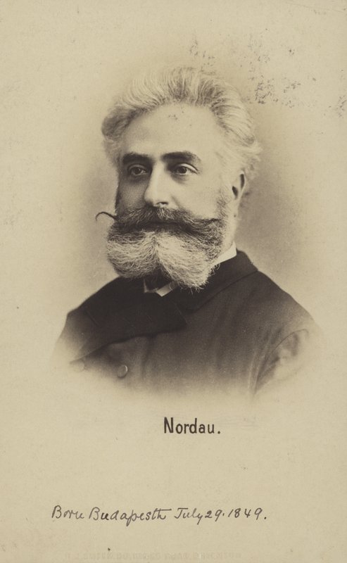 Max Nordau (1849-1923), ungarischer Zionistenführer und Autor von Photographer Austrian