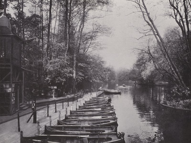 Im Tiergarten, Bootstation am Neuen See von Photographer German