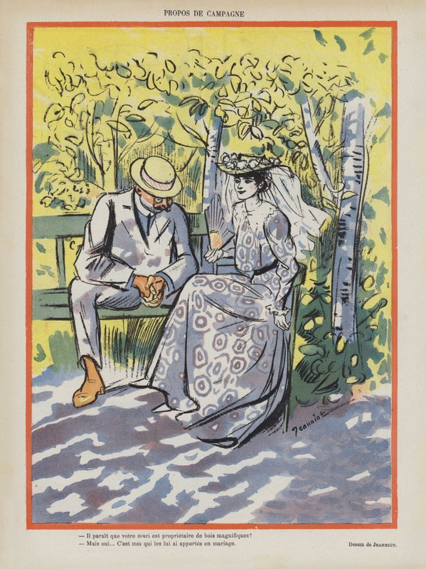 Illustration für Le Rire von Pierre Georges Jeanniot