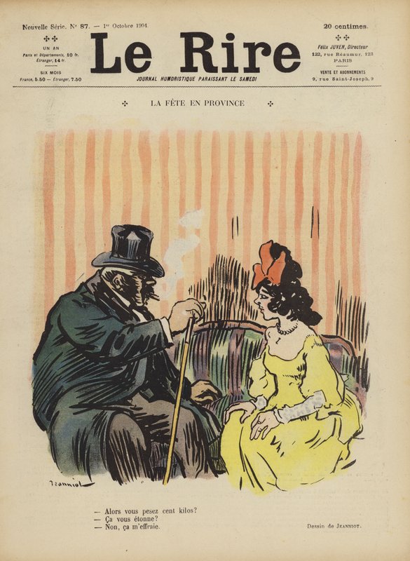 Illustration für Le Rire von Pierre Georges Jeanniot