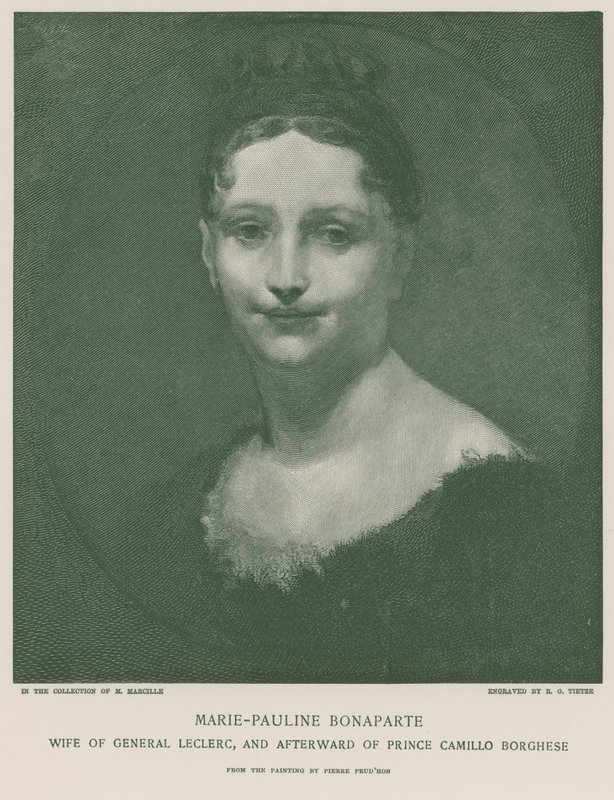 Marie-Pauline Bonaparte von Pierre Paul Prudhon