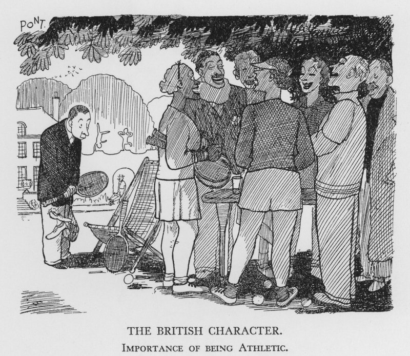 Der britische Charakter, Bedeutung von Sportlichkeit von Pont