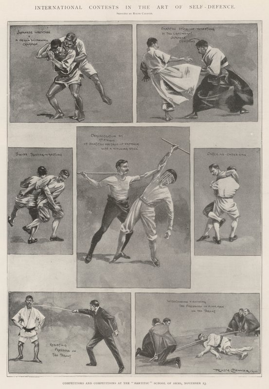 Internationale Wettbewerbe in der Kunst der Selbstverteidigung von Ralph Cleaver