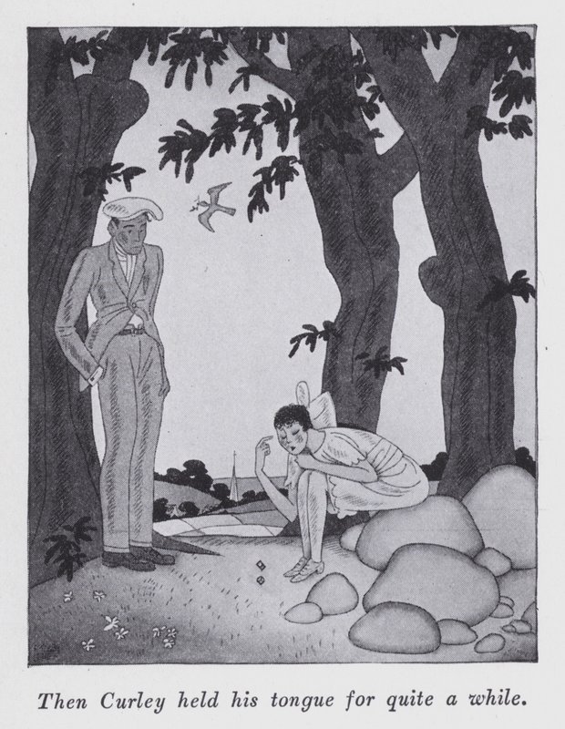 Illustration für "But Gentlemen Marry Brunettes" von Anita Loos von Ralph Barton