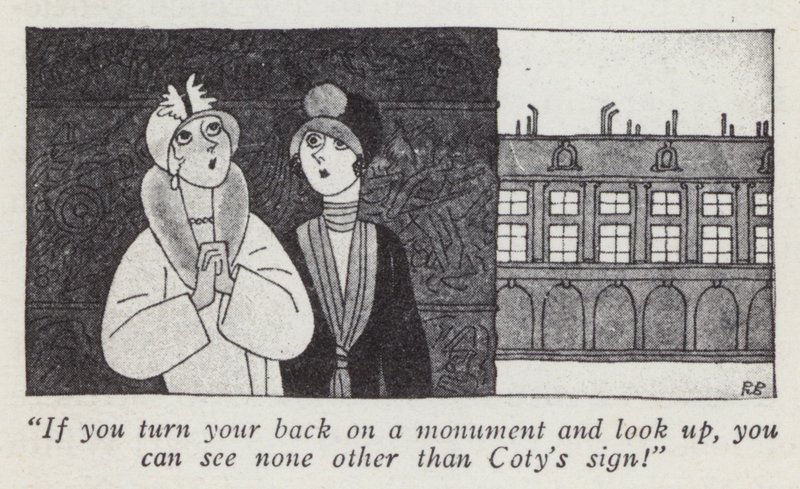 Illustration für Gentlemen Prefer Blondes von Anita Loos von Ralph Barton