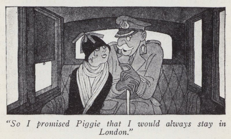 Illustration für Gentlemen Prefer Blondes von Anita Loos von Ralph Barton