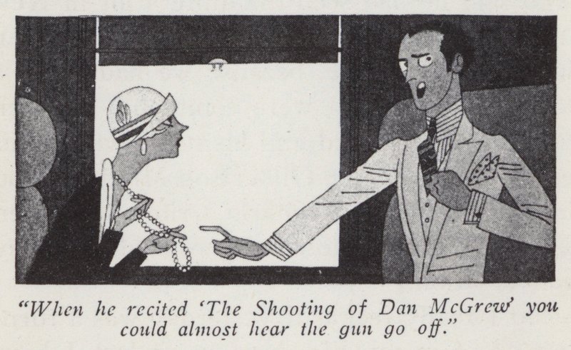 Illustration für Gentlemen Prefer Blondes von Anita Loos von Ralph Barton