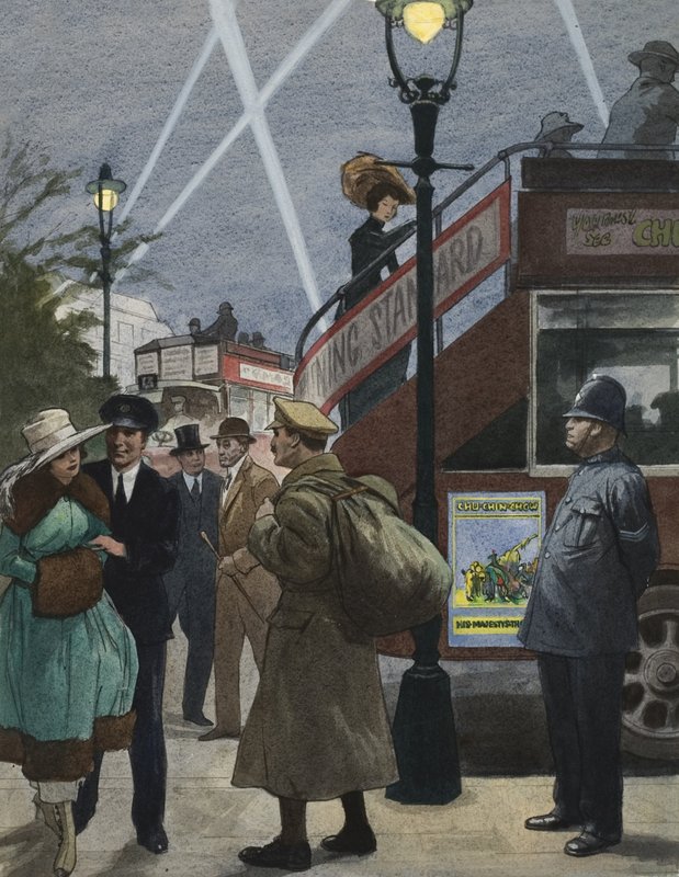 London im Ersten Weltkrieg von Ralph Bruce