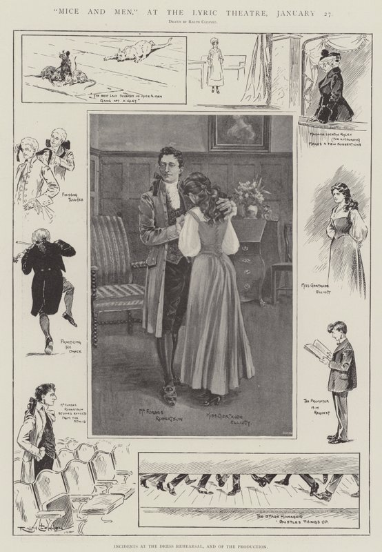 Mäuse und Menschen, im Lyric Theatre, 27. Januar von Ralph Cleaver
