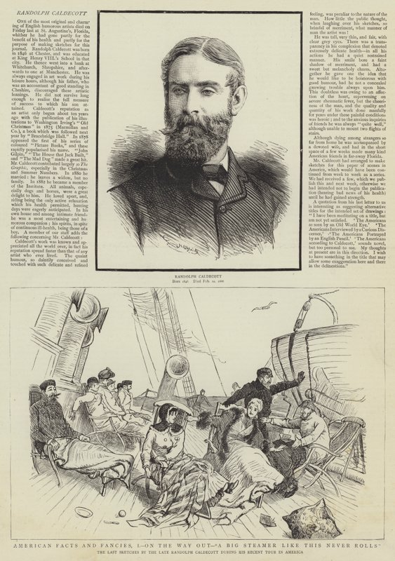 Amerikanische Fakten und Fantasien, I von Randolph Caldecott