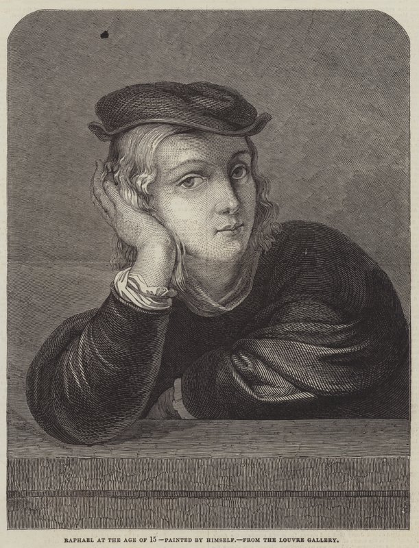 Raffael im Alter von 15 Jahren von Raffaello Sanzio Raphael