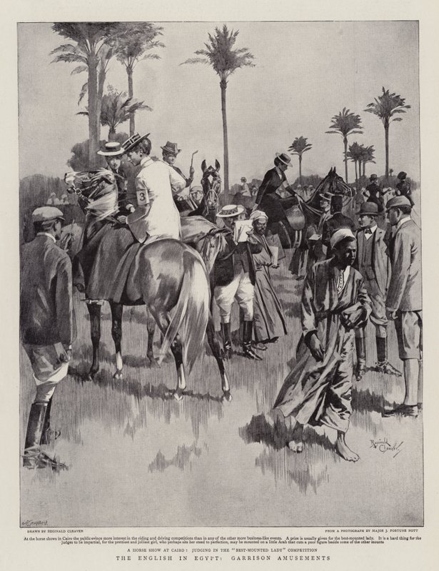 Ein Engländer in Ägypten, Garnisonsunterhaltung von Reginald Thomas Cleaver