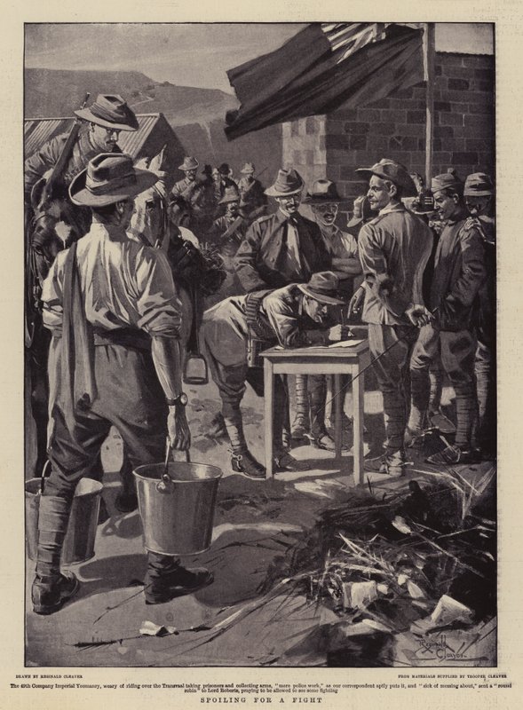 Kampflustig von Reginald Thomas Cleaver