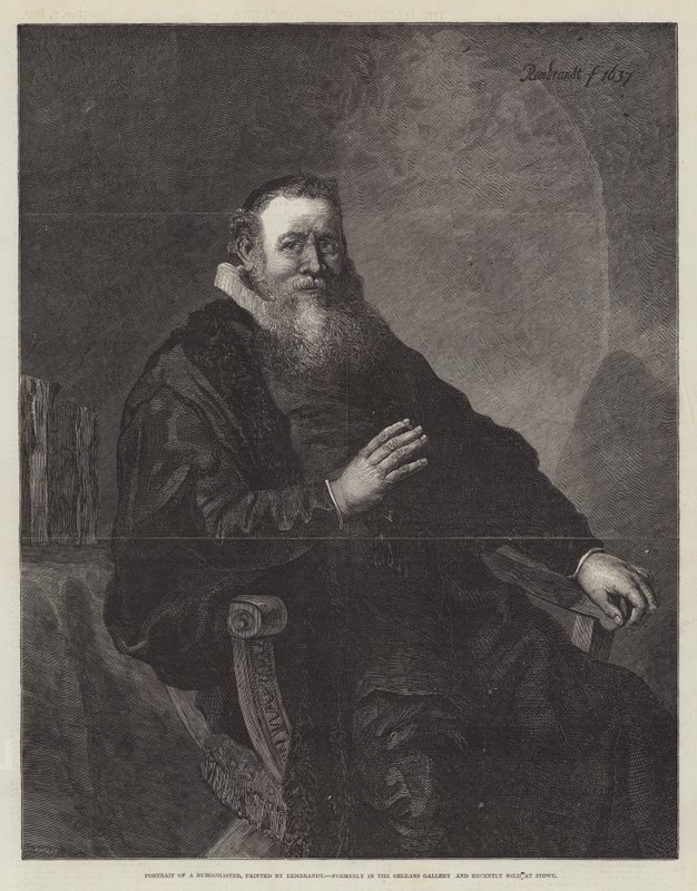 Porträt eines Bürgermeisters von Rembrandt van Rijn