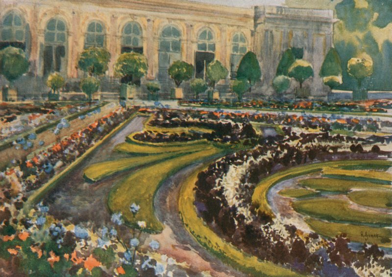Grand Trianon, Versailles von Rene Binet
