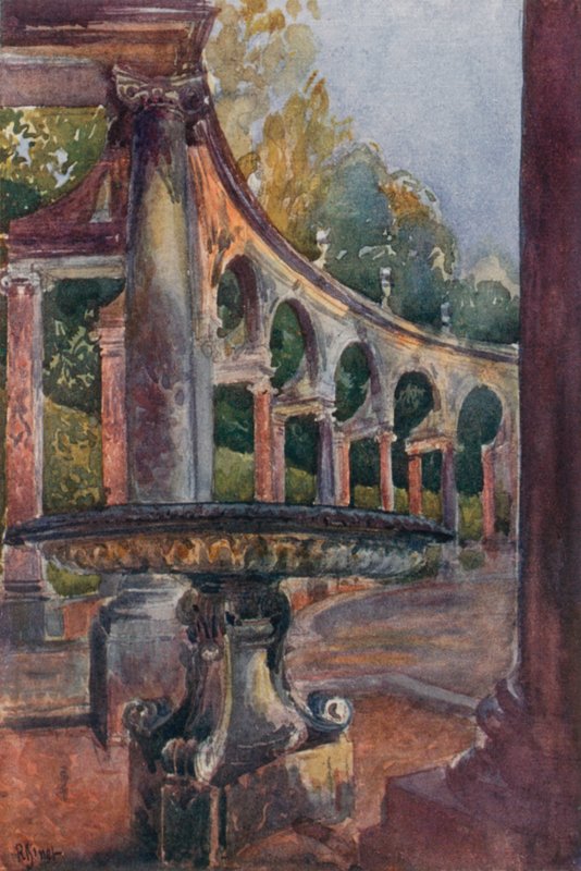 Hain der Kolonnade, Versailles von Rene Binet