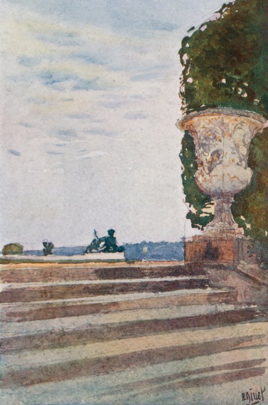 Stufen der Latona, Versailles von Rene Binet