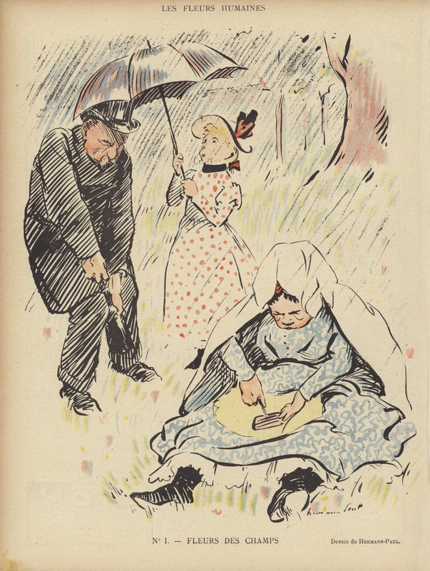 Illustration für Le Rire von Rene George Hermann Paul