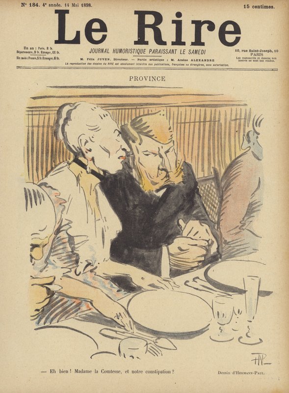 Illustration für Le Rire von Rene George Hermann Paul