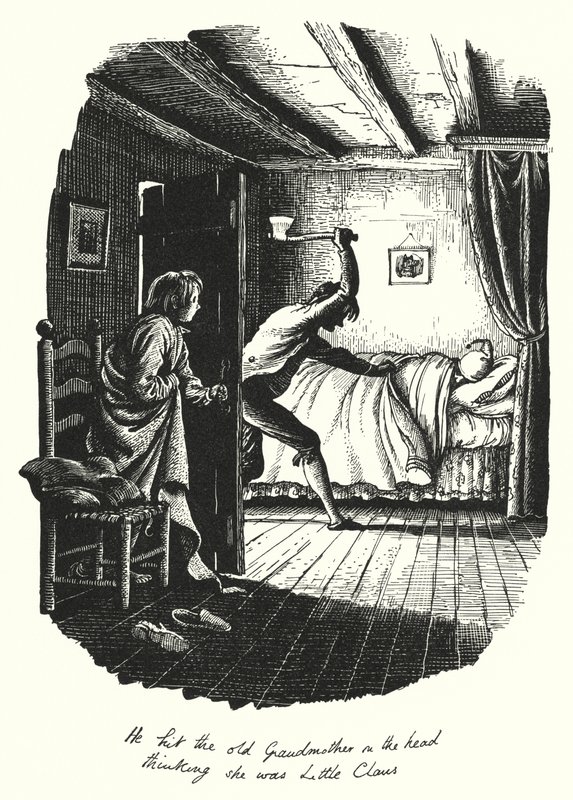 Hans Christian Andersen: Der große Klaus und der kleine Klaus von Rex (after) Whistler