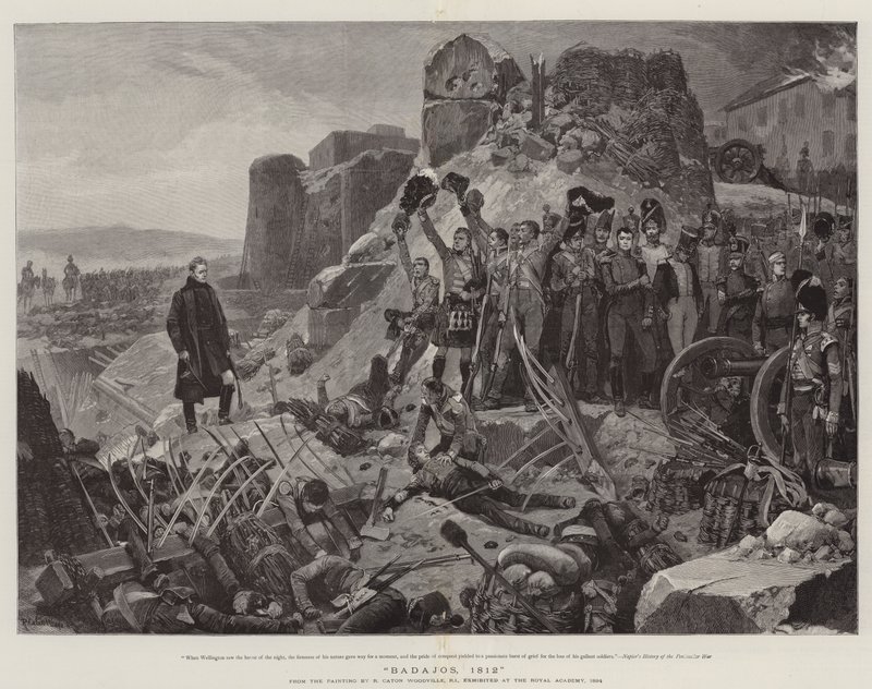 Badajos, 1812 von Richard Caton Woodville junior