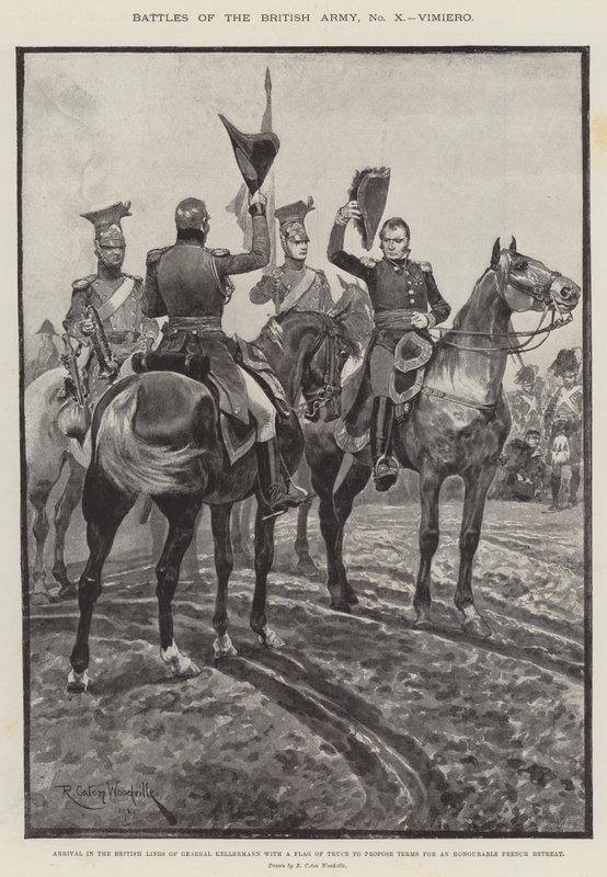 Schlachten der britischen Armee, Vimiero von Richard Caton Woodville junior