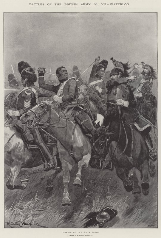 Schlachten der britischen Armee, Waterloo von Richard Caton Woodville junior