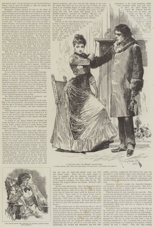 Zynisches Glück, eine Geschichte eines Mannes mit Gewissen, von David Christie Murray von Richard Caton Woodville junior