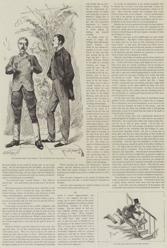 Zynisches Glück, Eine Geschichte eines Mannes mit Gewissen, von David Christie Murray von Richard Caton Woodville junior