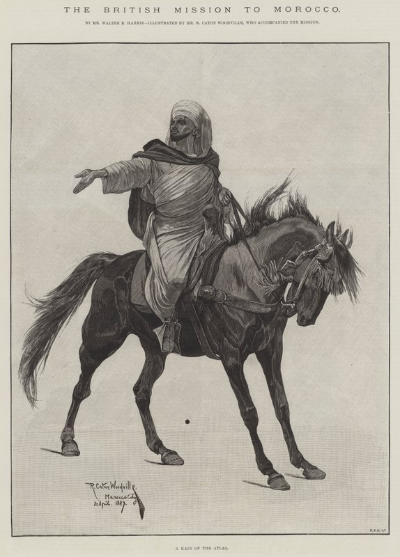 Die britische Mission in Marokko von Richard Caton Woodville junior