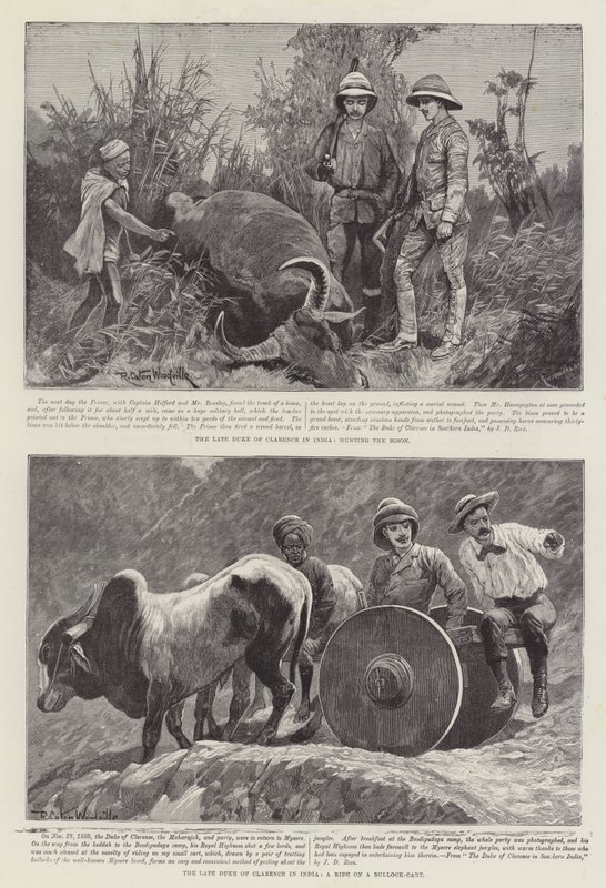 Der Herzog von Clarence in Indien von Richard Caton Woodville junior