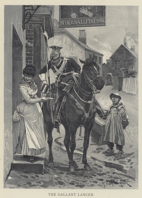 Der tapfere Lanzenreiter von Richard Caton Woodville junior