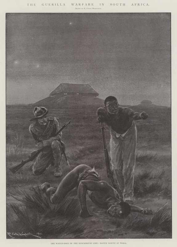 Der Guerillakrieg in Südafrika von Richard Caton Woodville junior