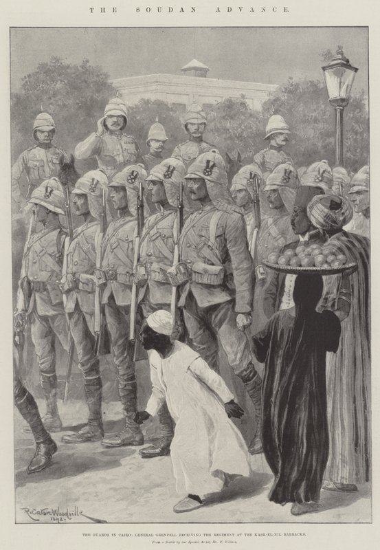 Der Vormarsch im Sudan von Richard Caton Woodville junior