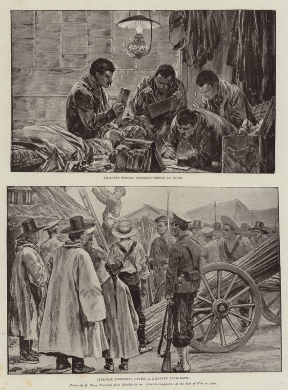 Der Krieg in Ostasien von Richard Caton Woodville junior