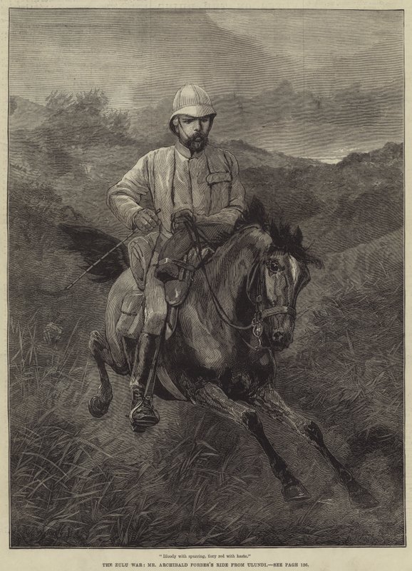 Der Zulukrieg, Mr. Archibald Forbes