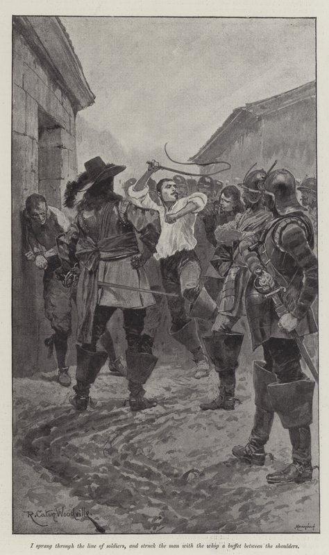 Unter dem roten Mantel von Richard Caton Woodville junior