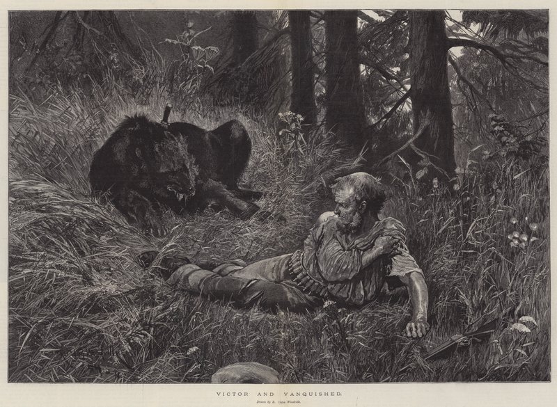 Sieger und Besiegter von Richard Caton Woodville junior